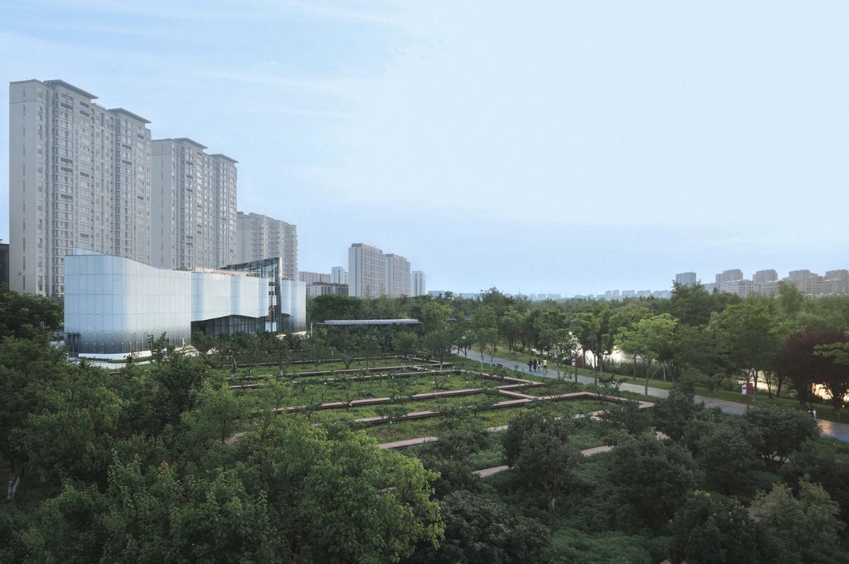 昆蟲(chóng)博物館北側(cè)的蜜源植物區(qū)，The_nectar_plant_area_on_the_north_side_of_the_Insect_Museum_?上海秉仁建筑師事務(wù)所.jpg